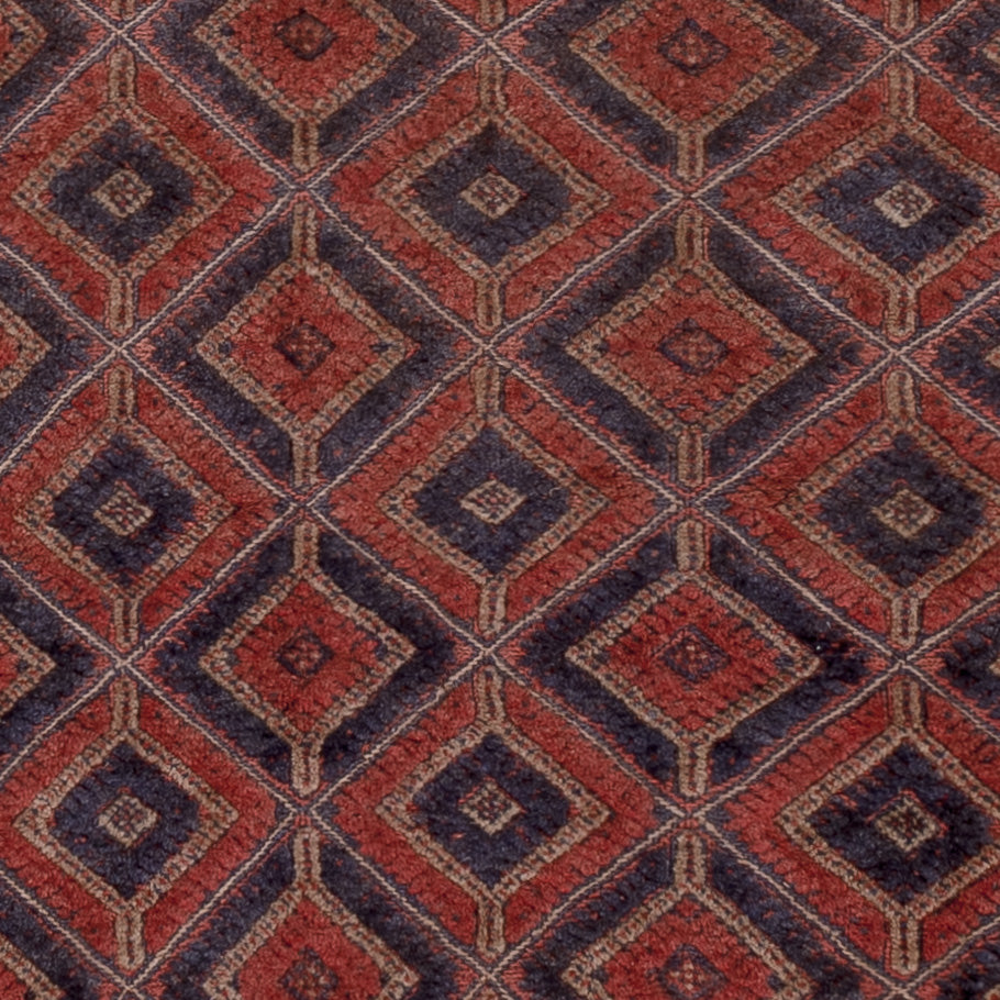 Kelim Carpet - orientalisk matta kvadrat  - 157 x 150 cm - flerfärgad