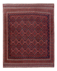 Kelim Carpet - orientalisk matta - 172 x 132 cm - flerfärgad
