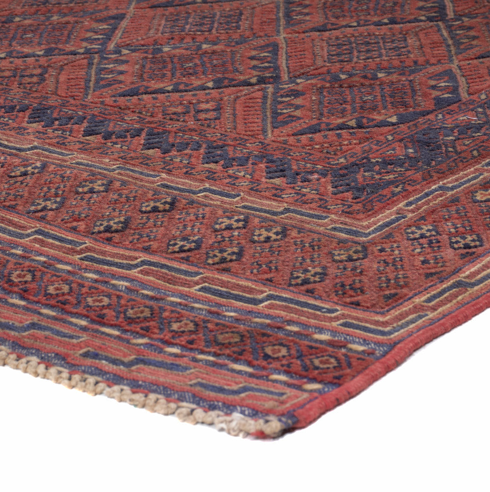 Kelim Carpet - orientalisk matta - 172 x 132 cm - flerfärgad