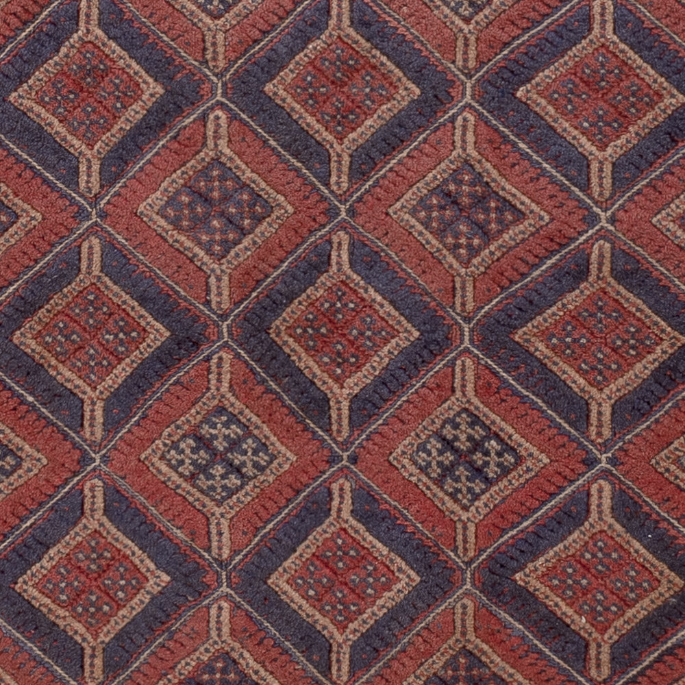 Kelim Carpet - orientalisk matta - 197 x 137 cm - flerfärgad