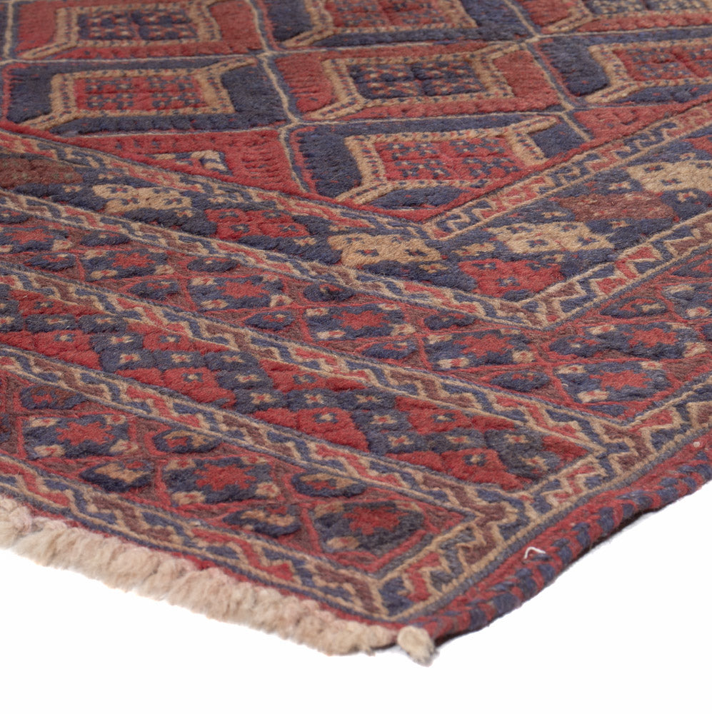 Kelim Carpet - orientalisk matta - 197 x 137 cm - flerfärgad