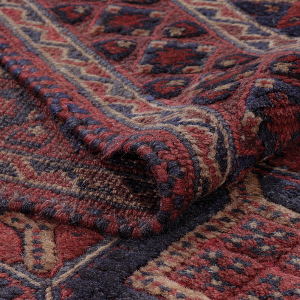 Kelim Carpet - orientalisk matta - 197 x 137 cm - flerfärgad