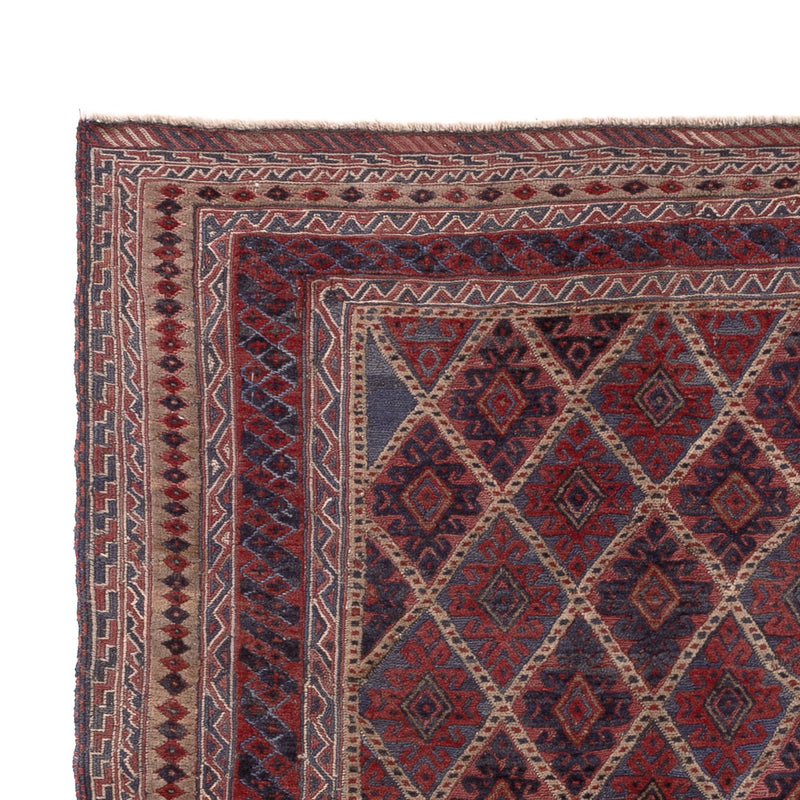 Kelim Carpet - orientalisk matta - 194 x 150 cm - flerfärgad