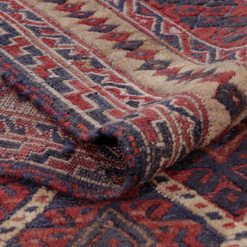 Kelim Carpet - orientalisk matta - 194 x 150 cm - flerfärgad