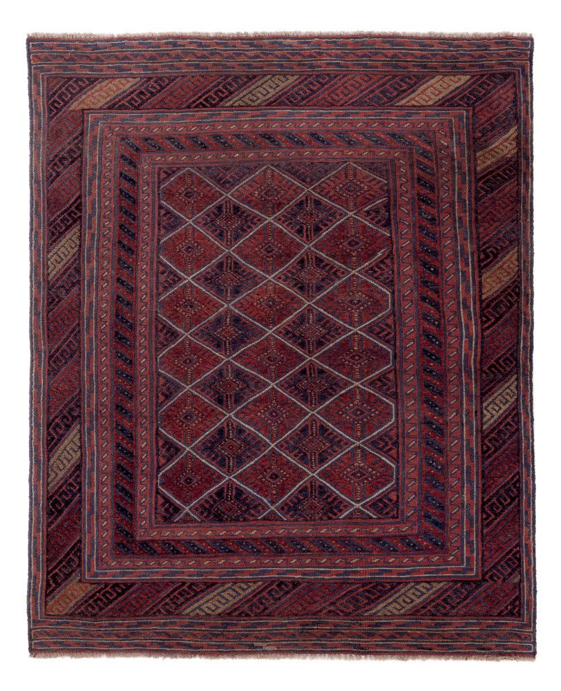Kelim Carpet - orientalisk matta - 179 x 144 cm - flerfärgad