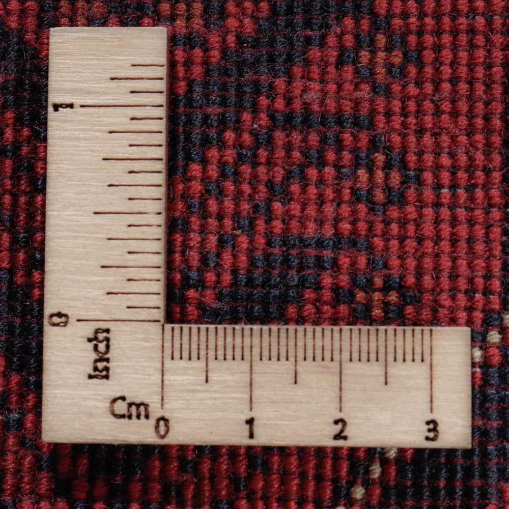 Afghansk matta - Kungliga - 193 x 149 cm - röd