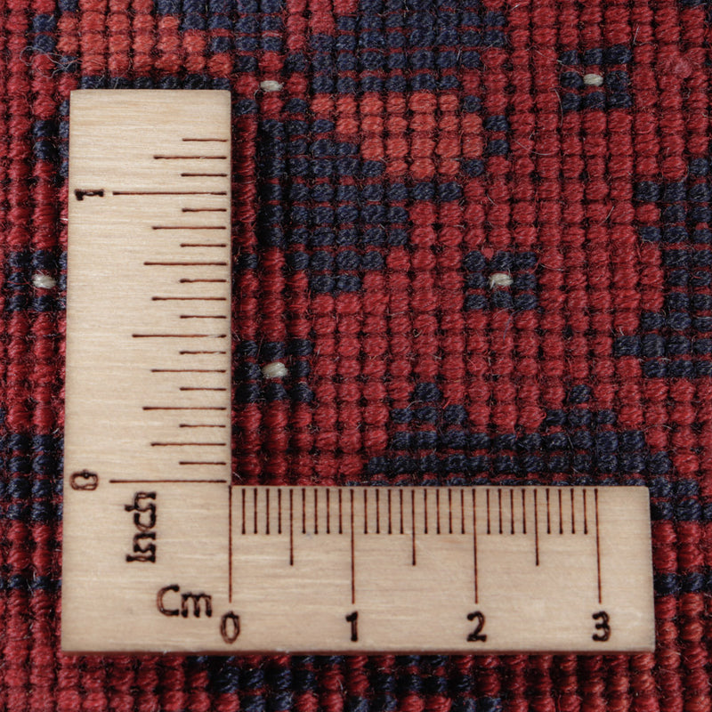 Afghansk matta - Kungliga - 187 x 150 cm - röd