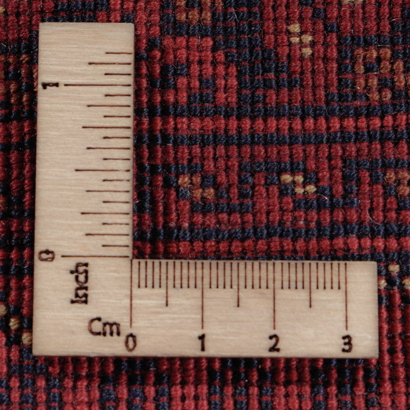 Afghansk matta - Kungliga - 195 x 152 cm - röd