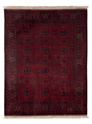 Afghan Teppich - Royal - 196 x 151 cm - rot
