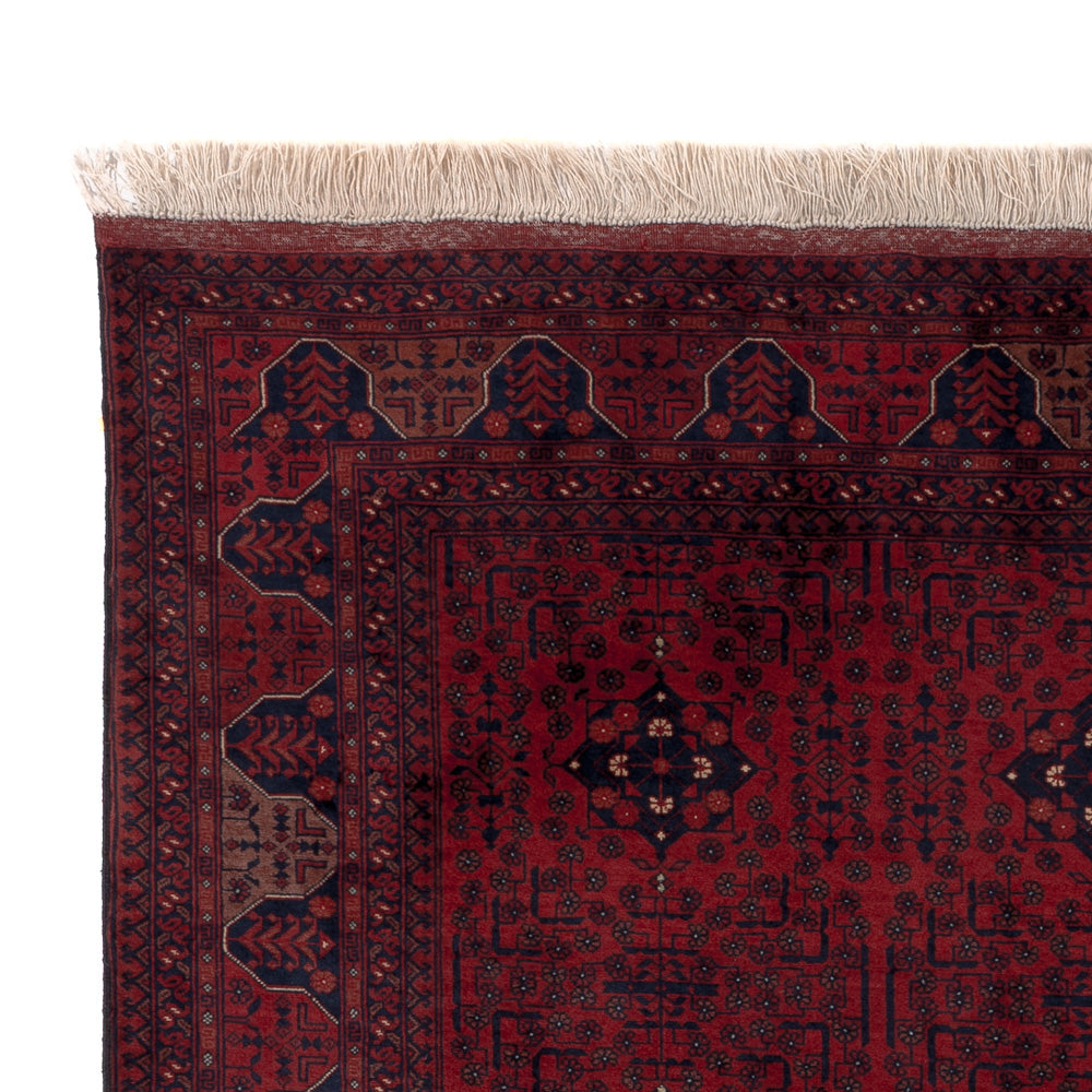 Afghansk matta - Kungliga - 196 x 151 cm - röd