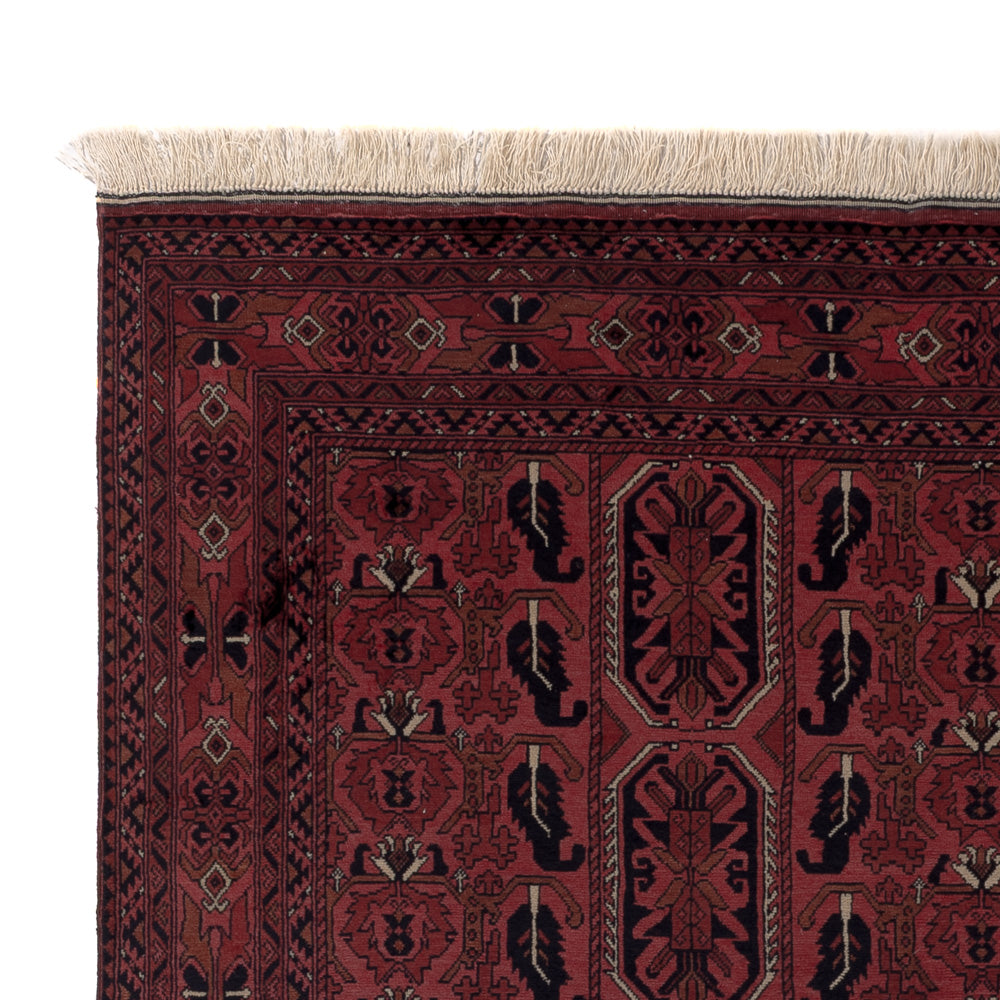 Afghansk matta - Kungliga - 196 x 149 cm - röd