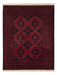 Afghansk matta - Kungliga - 196 x 154 cm - röd