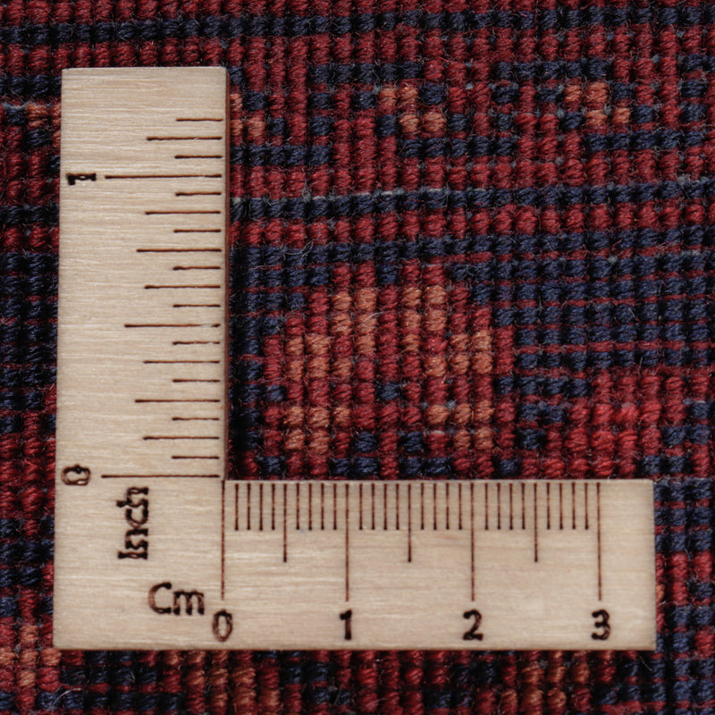 Afghansk matta - Kungliga - 187 x 146 cm - röd