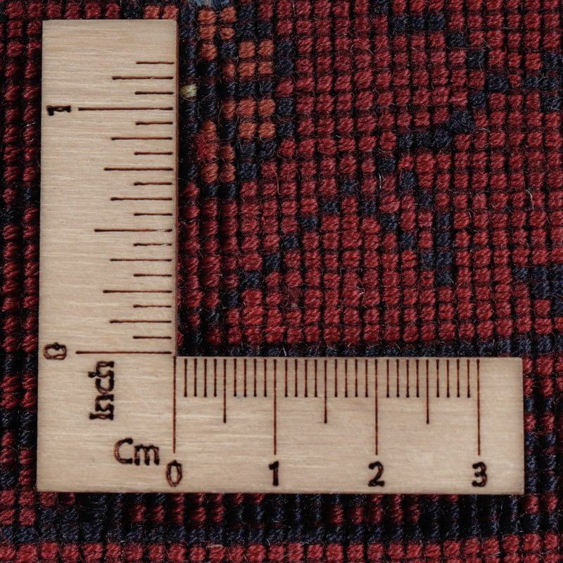 Afghansk matta - Kungliga - 196 x 150 cm - röd