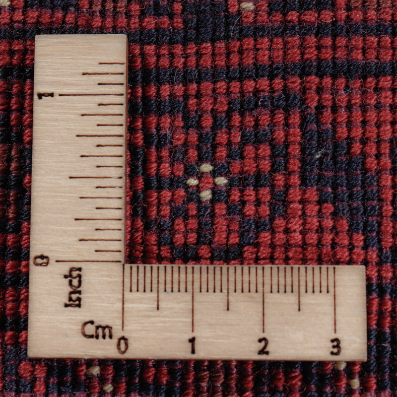 Afghansk matta - Kungliga - 195 x 149 cm - röd