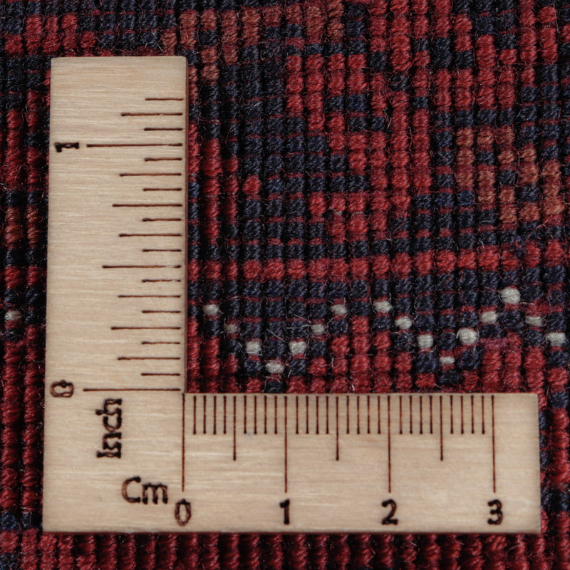 Afghansk matta - Kungliga - 196 x 149 cm - röd