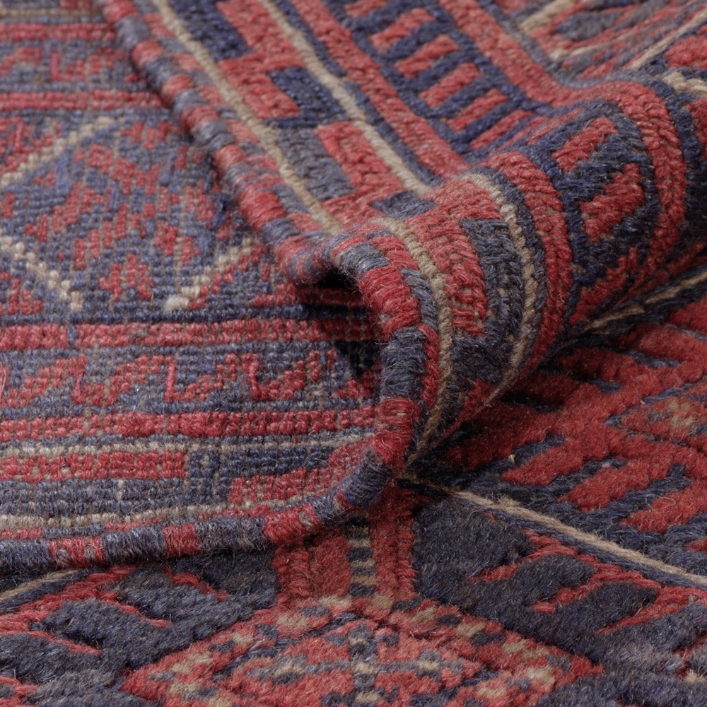 Kelim Carpet - orientalisk matta - 186 x 152 cm - flerfärgad