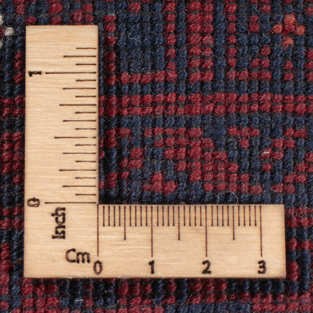 Afghansk matta - 258 x 159 cm - röd