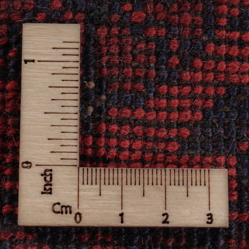 Afghansk matta - Kunduz - 200 x 156 cm - röd