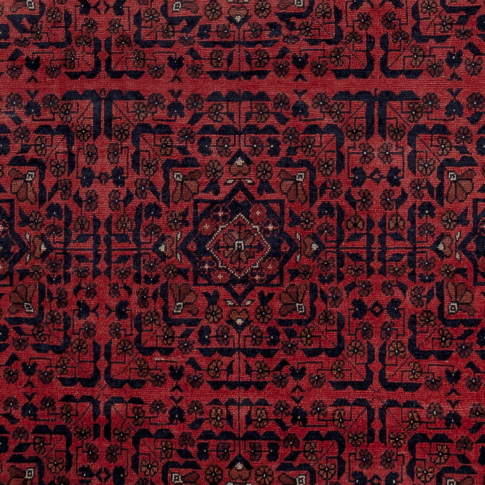 Afghansk matta - Kungliga - 193 x 147 cm - röd