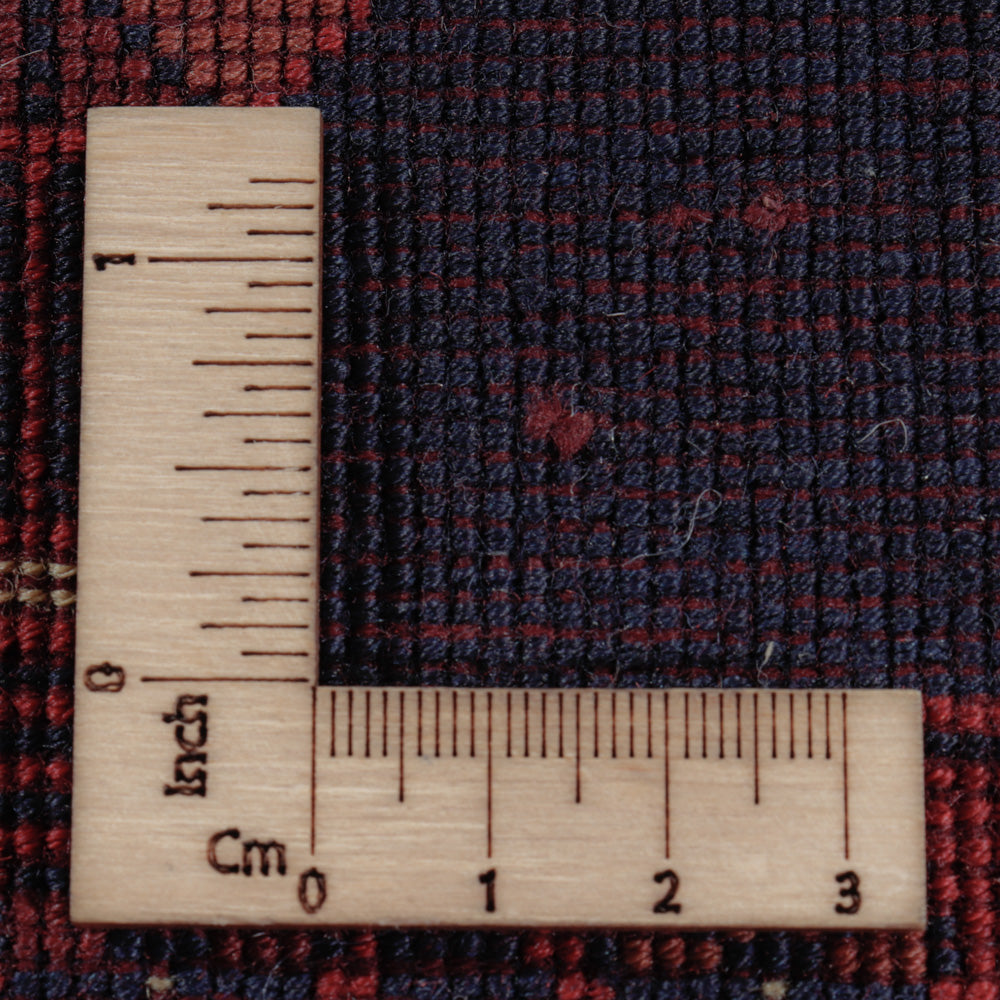 Afghansk matta - Kungliga - 200 x 148 cm - röd