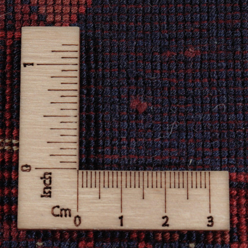 Afghansk matta - Kungliga - 200 x 148 cm - röd