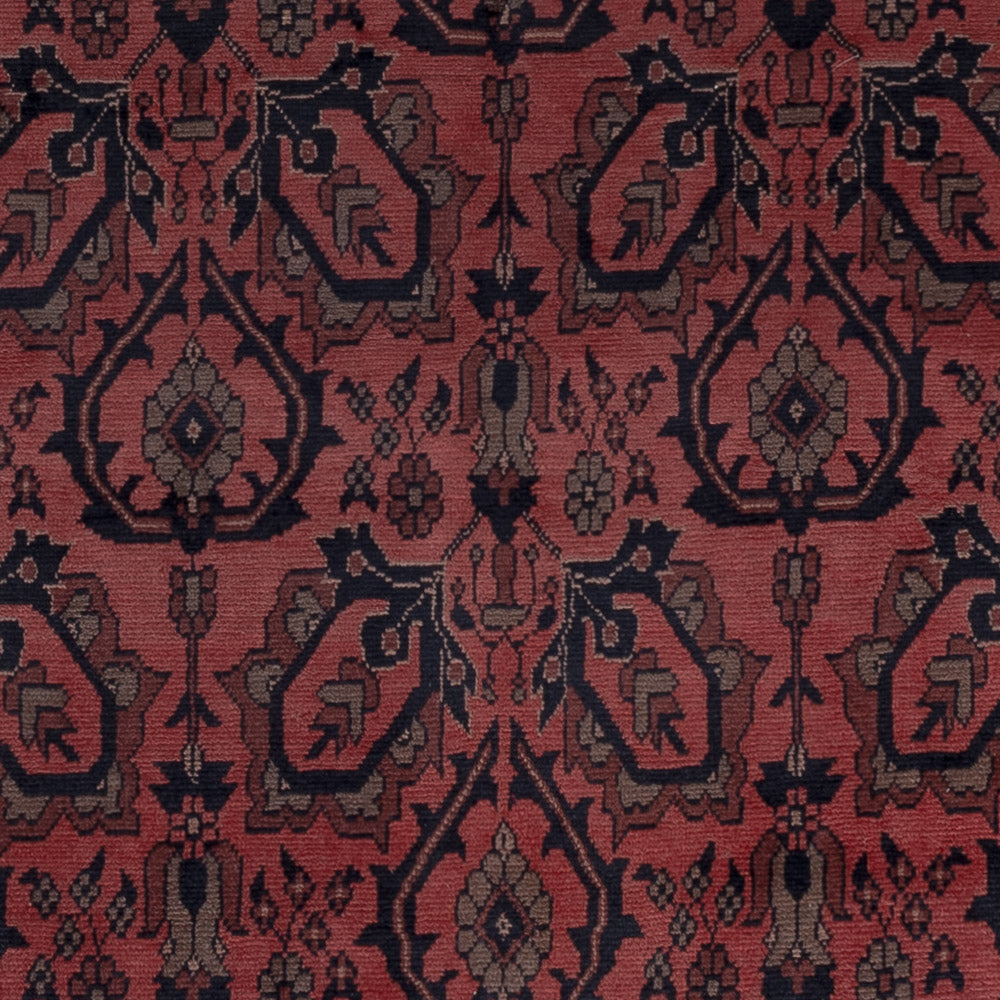 Afghansk matta - Kunduz - 197 x 150 cm - röd