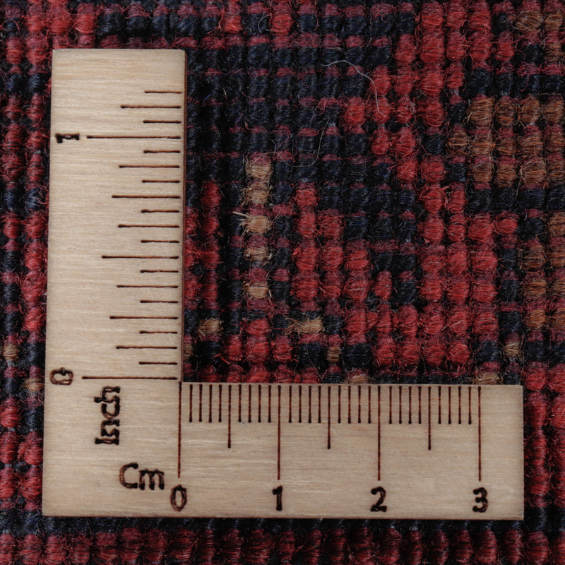 Afghansk matta - Kunduz - 197 x 150 cm - röd