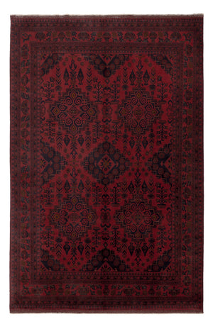 Afghansk matta - Kunduz - 300 x 200 cm - röd