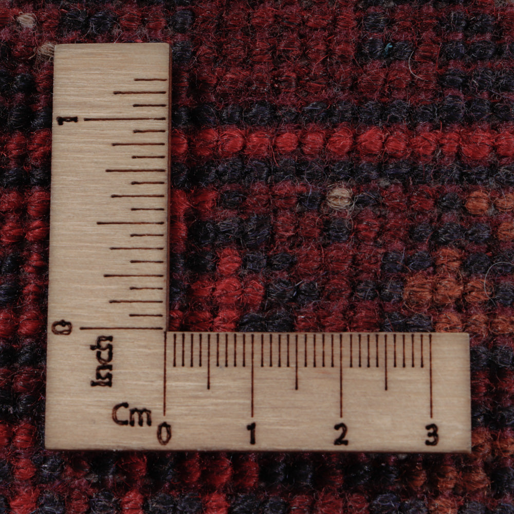 Afghansk matta - Kunduz - 302 x 203 cm - röd