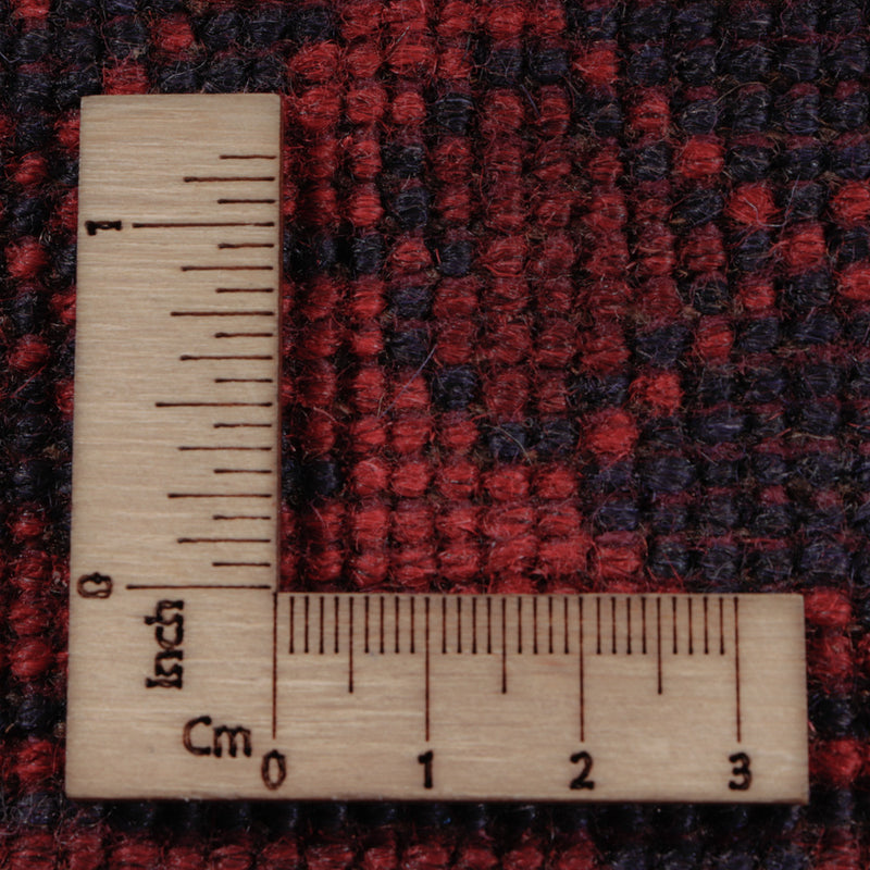 Afghansk matta - Kunduz - 297 x 205 cm - röd