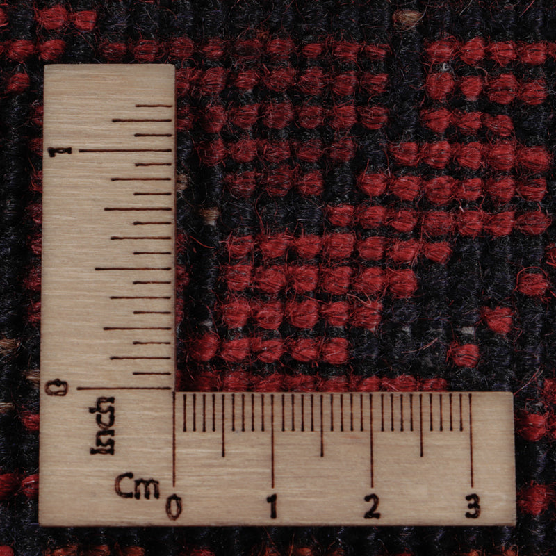 Afghansk matta - Kunduz - 295 x 197 cm - röd