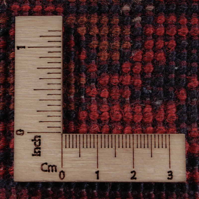 Afghansk matta - Kunduz - 289 x 200 cm - röd