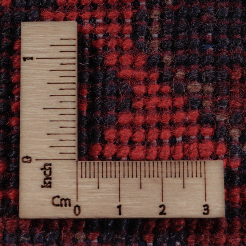 Afghansk matta - Kunduz - 296 x 196 cm - röd