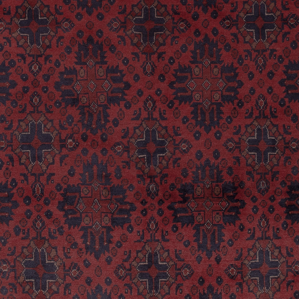 Afghansk matta - Kunduz - 298 x 205 cm - röd