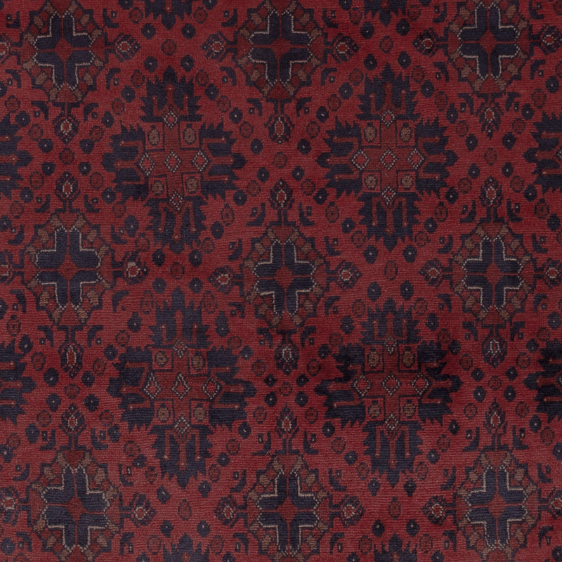 Afghansk matta - Kunduz - 298 x 205 cm - röd