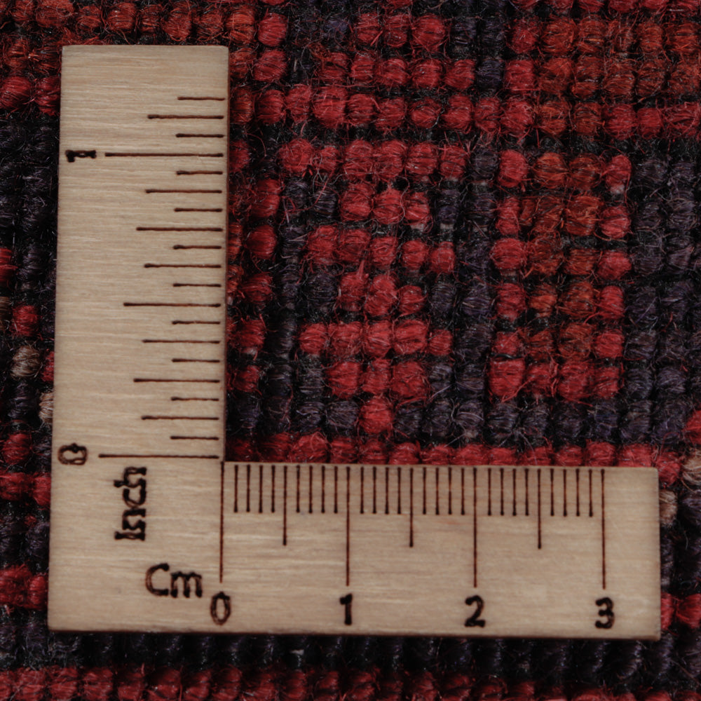 Afghansk matta - Kunduz - 294 x 195 cm - röd