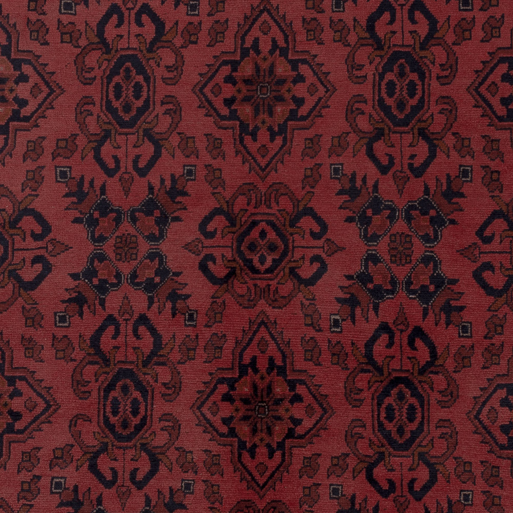 Afghansk matta - Kunduz - 303 x 205 cm - röd