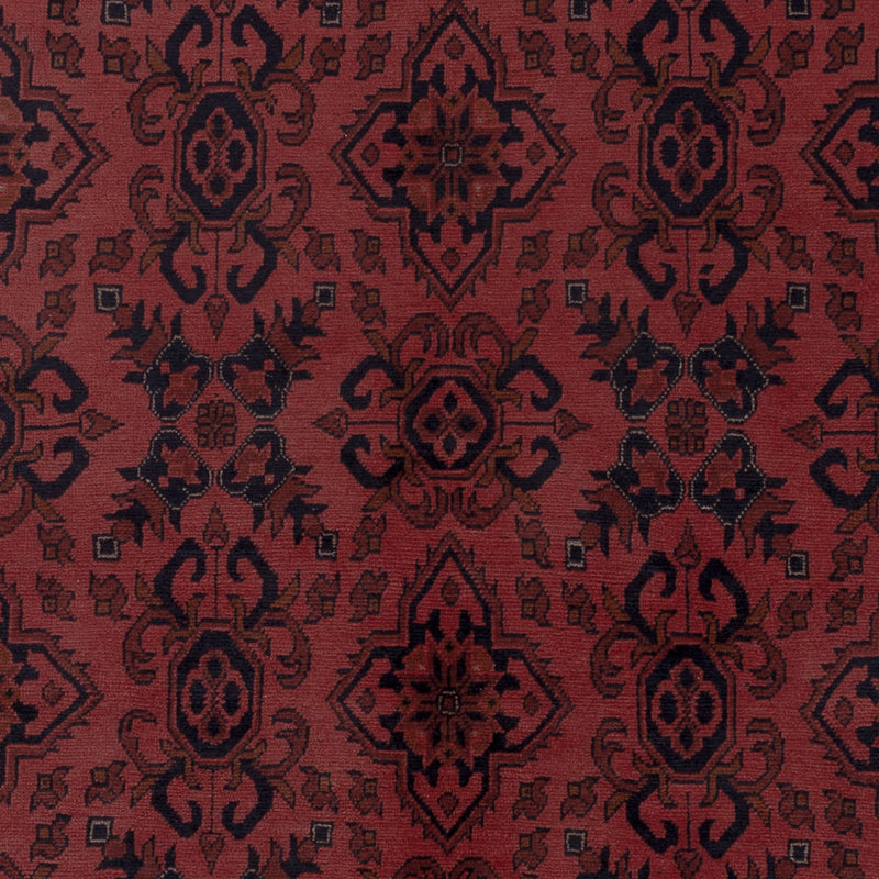 Afghansk matta - Kunduz - 303 x 205 cm - röd