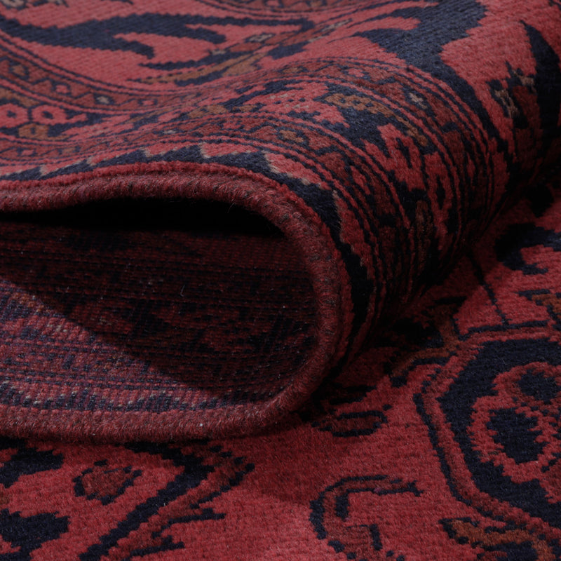 Afghansk matta - Kunduz - 303 x 205 cm - röd