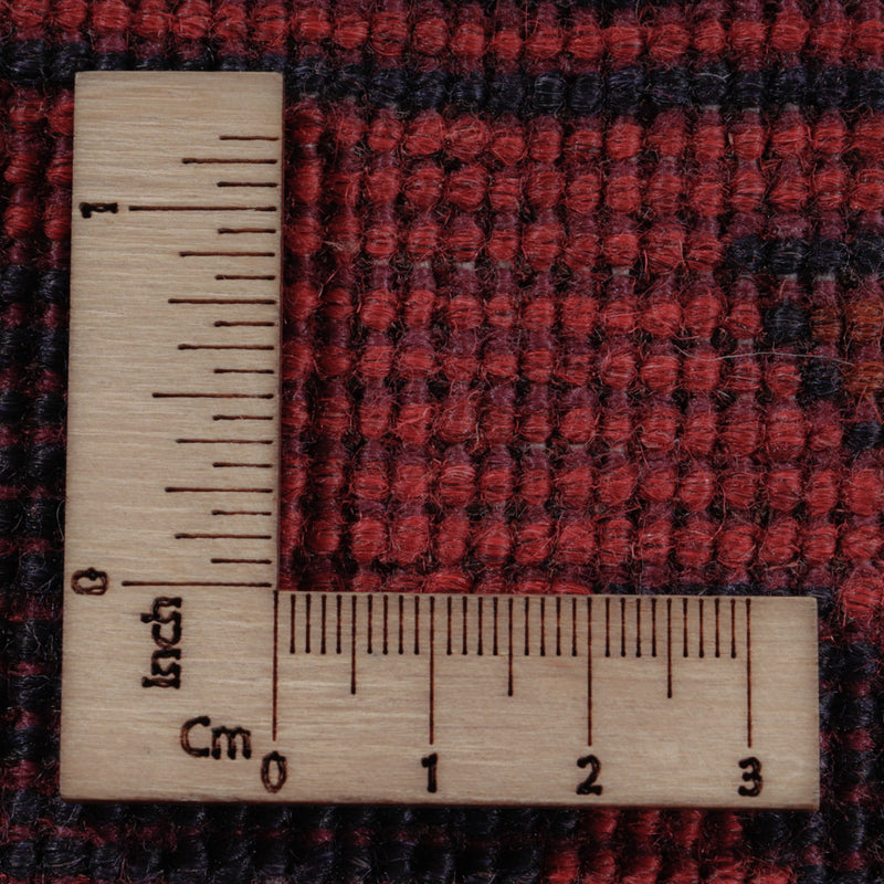 Afghansk matta - Kunduz - 303 x 205 cm - röd