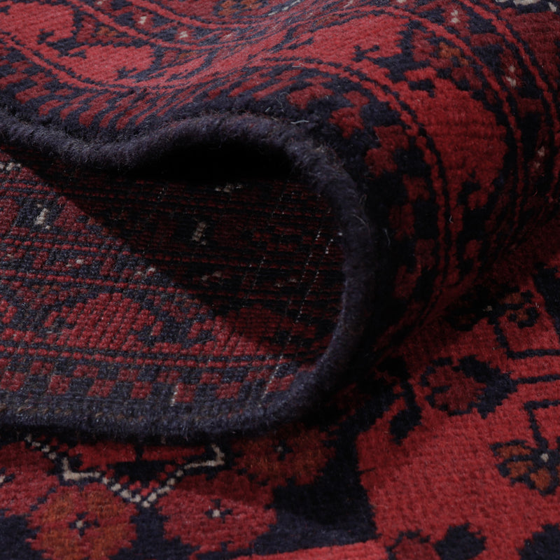 Afghansk matta - Kunduz - 292 x 205 cm - röd