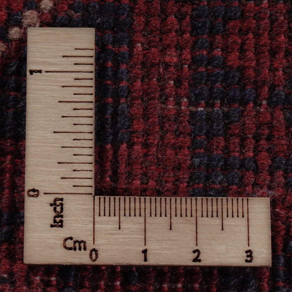 Afghansk matta - Kunduz - 296 x 205 cm - röd