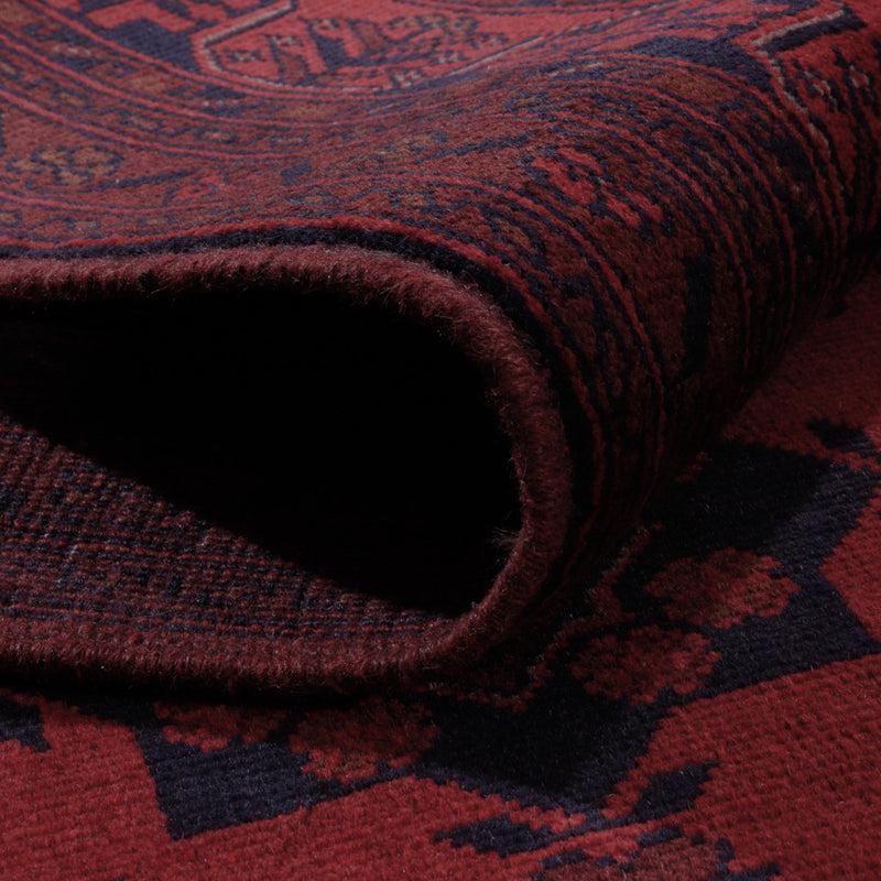 Afghansk matta - Kunduz - 285 x 208 cm - röd