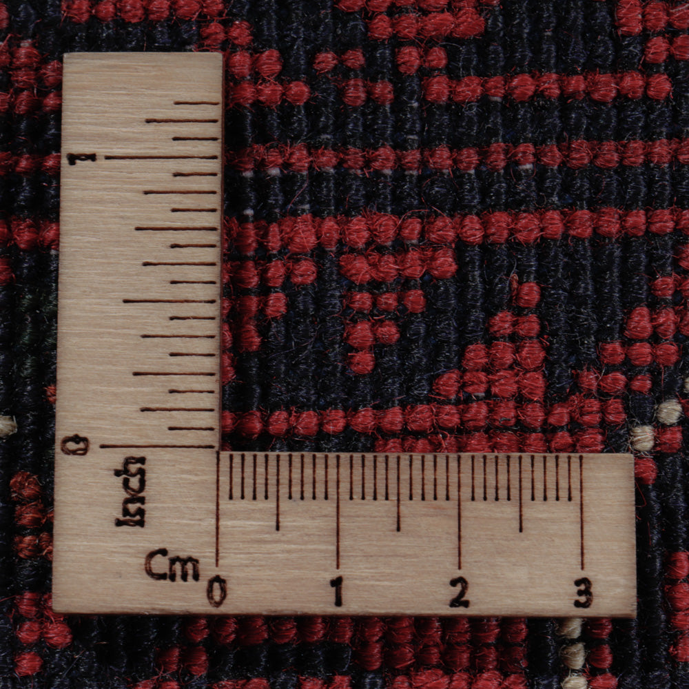 Afghansk matta - Kunduz - 288 x 200 cm - röd