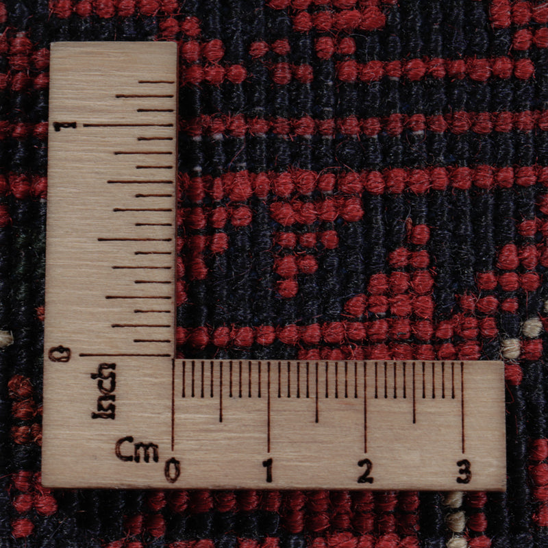 Afghansk matta - Kunduz - 288 x 200 cm - röd