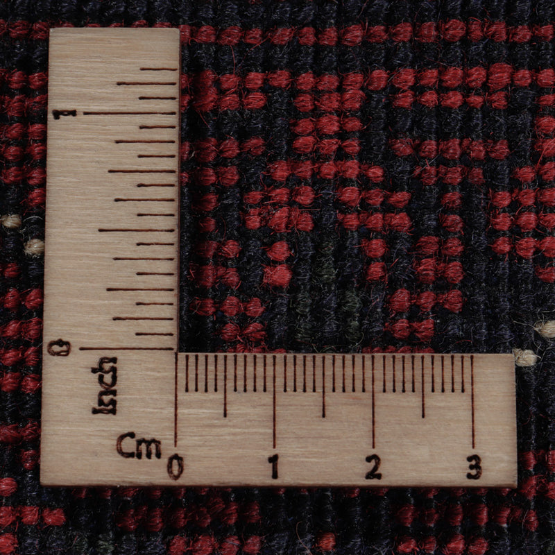 Afghansk matta - Kunduz - 294 x 199 cm - röd