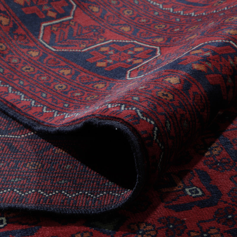 Afghansk matta - Kunduz - 304 x 198 cm - röd