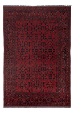 Afghan Teppich - Kunduz - 297 x 200 cm - rot