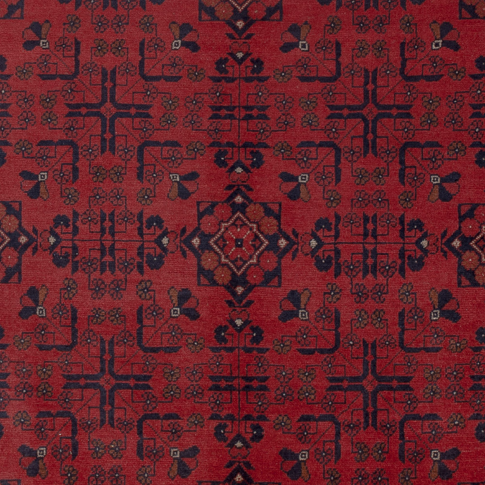 Afghansk matta - Kunduz - 292 x 187 cm - röd